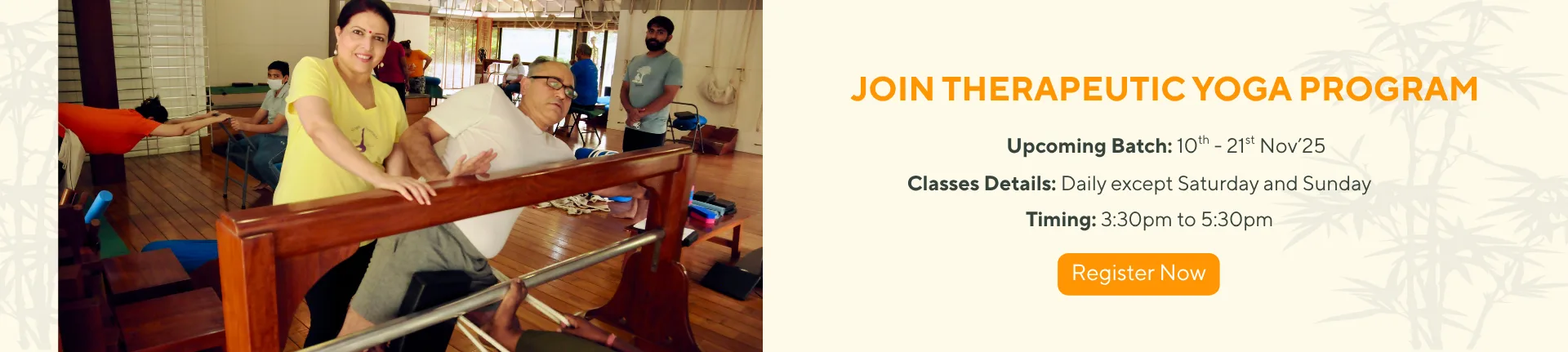 Therapeutic Yoga Program