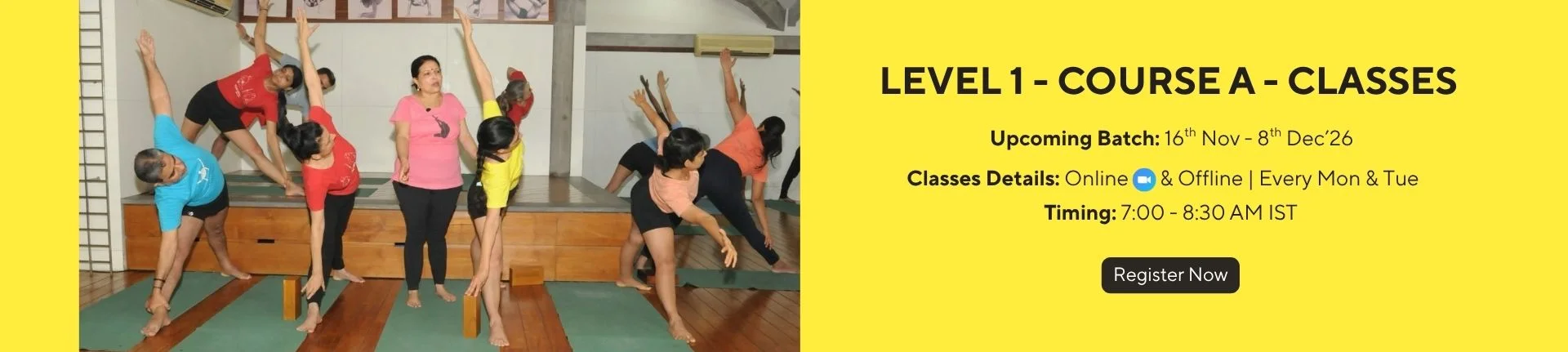 Therapeutic Yoga Program