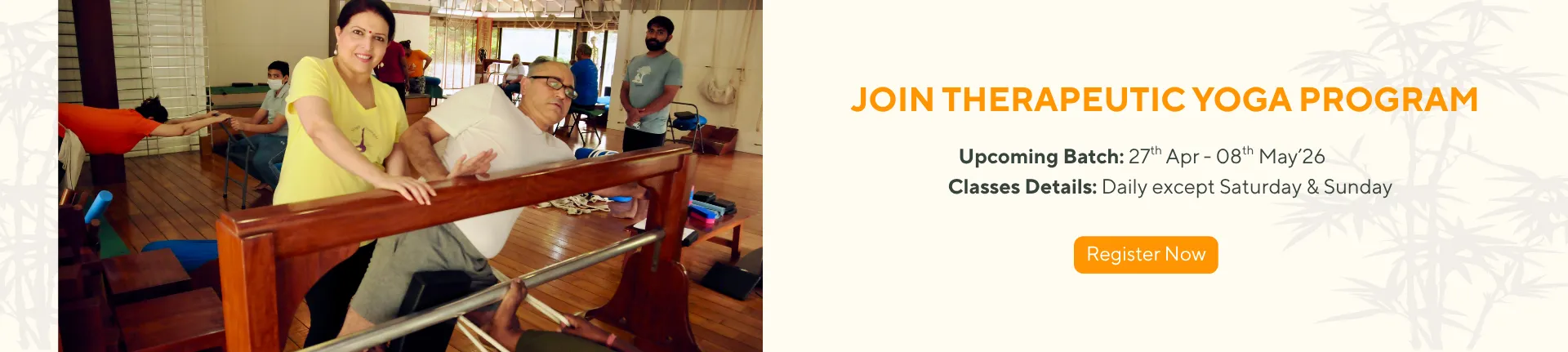 Therapeutic Yoga Program