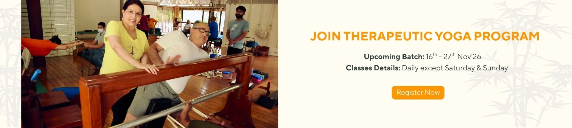 Therapeutic Yoga Program